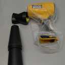 Electric Cordless Leaf Blower for DeWALT 20V Battery, 580,000 RPM Brushless Turbo Jet Blower with 3 Nozzles, Handheld Blower for Patio, Garden, Yard, Leaves, Dust, Garage & Snow Cleaning (Not Battery)