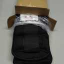 Sportneer Adjustable Ankle Weights Set - 1 Pair (2-10 lbs) Removable Sandbags for Women & Men, Comfortable Neoprene Leg Weights for Walking, Running, Pilates, Yoga, Home Workout & Physical Therapy (Black)