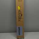 Tonature No Drill Cellular Shades for Indoor Windows, Thermal Insulating & Noise Reducing Honeycomb Blinds, Free Stop Cordless Blackout Shades, Black, 34 1/2" W x 64" H