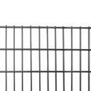 Animal Barrier Fence,8 Pack, Black, 5.5mm Galvanized Steel Ground Stakes,Underground Decorative Garden Fencing for Outdoor Garden Yard Patio,Total Length 13.33FT (L) X 12 Inch (H)