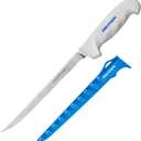 Dexter Outdoors 8" SOFGRIP Flexible Fillet Knife | Includes Edge Guard | High-Carbon American Stainless Steel Blade | Resists Corrosion | Comfortable, Slip-Resistant Handle | Made in USA