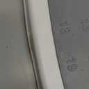 Forbena Potty Training Toilet Seat with Step Stool Ladder, Toddler Kids Potty Seat for Boys Girls, Non Slip Foldable Toilet Training Seat with Soft Cushion, Comfortable Handles (White-Grey)