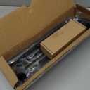 Black Wrap Around Curtain Rods 28 to 48 Inch:Blackout Adjustable Window Curtain Rod,Room Darkening Heavy Duty Curved French Metal Single Drapery Rods for Bedroom Kitchen Easy Install,Matte Black