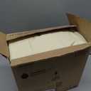 Mayfair Linen 100% Organic Cotton Sheets Queen Size - 4 PC Ivory Organic Cotton Percale Sheets Queen Set, Soft, Cooling & Breathable Bedsheets, 16" Deep Pocket Hotel Bedding Set - GOTS Certified