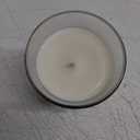 Essential Elements by Candle-lite Scented Candles, Mahogany & Vetiver Fragrance, One 9 oz. Single-Wick Aromatherapy Candle with 50 Hours of Burn Time, Off-White Color