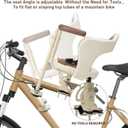 Kid's Bike seat Front Child Carrier Bike Chair for Bicycle Kids seat for Children 2~4 Years,Weight 55 lbs