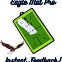 Eagle Mat Pro Premium Grade Golf Swing Training mat Designed to Track Ball Impact and Swing Path for Accurate Feedback and Better Practice.