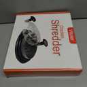 Vitoler Pro Chicken Shredder Tool, 108 Chicken Breast Shredder Tool Twist,Chicken Grinder withTransparent Lid,Ergonomic Handle,Non-Slip,Meat Shredder for Shredding Chicken Breast, Pork and Beef (black)