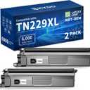 Skydo TN229XL Black Compatible Toner Cartridges Replacement for TN229 TN-229 TN 229 XL Toner Cartridges to Use with MFC-L3780CDW MFC-L3720CDW HL-L3280CDW HL-L3220CDW Printer(2 Blacks)