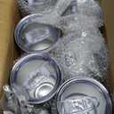 YOUKE OLA 12 Pack Insulated Tumbler - 30oz Stainless Steel Double Wall Vacuum Travel Coffee Tumbler Cup with Lid and Straw for Cold & Hot Drinks (Mixed Colors)