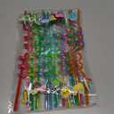 Reusable Drinking Straws for Kids - 16 Styles | Crazy Fun Silly Straws for Summer Pool Beach Party Favors & Decoration, Bulk Birthday Goodie Bag Stuffers