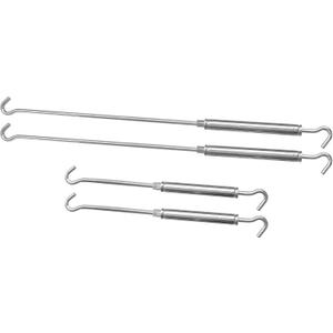 Standard Turnbuckle Replacement Set Compatible with Truck Camper Tie DownTruck Camper Tie Downs,Trailer/Pickup Tie Downs