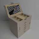Jewelry Box Light Luxury Multi-Layer Large-Capacity Jewelry Storage Box Multi-Layer Drawer Necklace Earrings Jewelry Jewelry Box Jewelry Storage Box