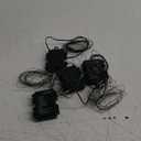 4 Pack Fairy Lights Battery Operated, 16.4 Ft 50 LED Starry Fairy Lights with Auto Timer Dark Green Copper Wire Twinkle Lights for Wedding Bedroom Christmas Decor (Warm White)