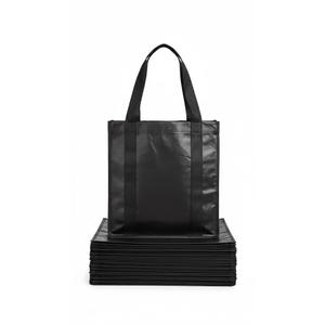 medium black tote bags, 3 Pack