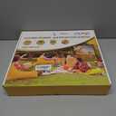 AAJK ALR Projector Screen, 4K Movie Projector Screen 16:9 HD Foldable Anti-Crease Portable Projector, Movies Screen for Home Theater Outdoor Indoor Support (120in Pro)