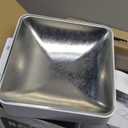 ROJECO Automatic Cat Feeder and Water Dispenser,36Cups/8.5L 2-in-1 Stainless Steel Bowls Large Capacity Cat Food Dispenser and Gravity Water Fountain for Cats Small Dogs Puppies Kittens Pets (White)