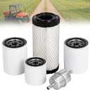77700-01819 Maintenance Filter Kit Compatible with Kubota RTV900 with P822686 Air Filter/P502067 Engine Oil Filter/P550012 Fuel Filter/P550227 Suction Filter/P550711 HST Filter by Podoy