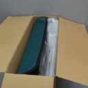 Outdoor Heated Cat House in Winter, Extremely Insulated & Weatherproof, Feral Cat Shelter with Waterproof Eaves & Escape Door for Outside Stray Barn Cat (Dark Grey, 16.9"x12.7"x13.6")