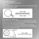 uxcell B64 V-Belts 64" Pitch Length, B-Section Rubber Drive Belt 2pcs