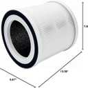 2 PACK Replacement Filter compatible with TCL BREEVA A1 Air Purifier,true hepa h13 BREEVA A1F and BREEVA A1/A1W