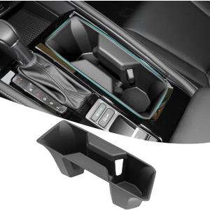Cup Holder Compatible with 2023 2024 2025 Honda Accord LX EX Sport EX-L Sport-L Touring Hybrid, Noise-Free Water & Dust Proof TPE Insert Console Drink Holder for 2023-2025 Accord Accessories
