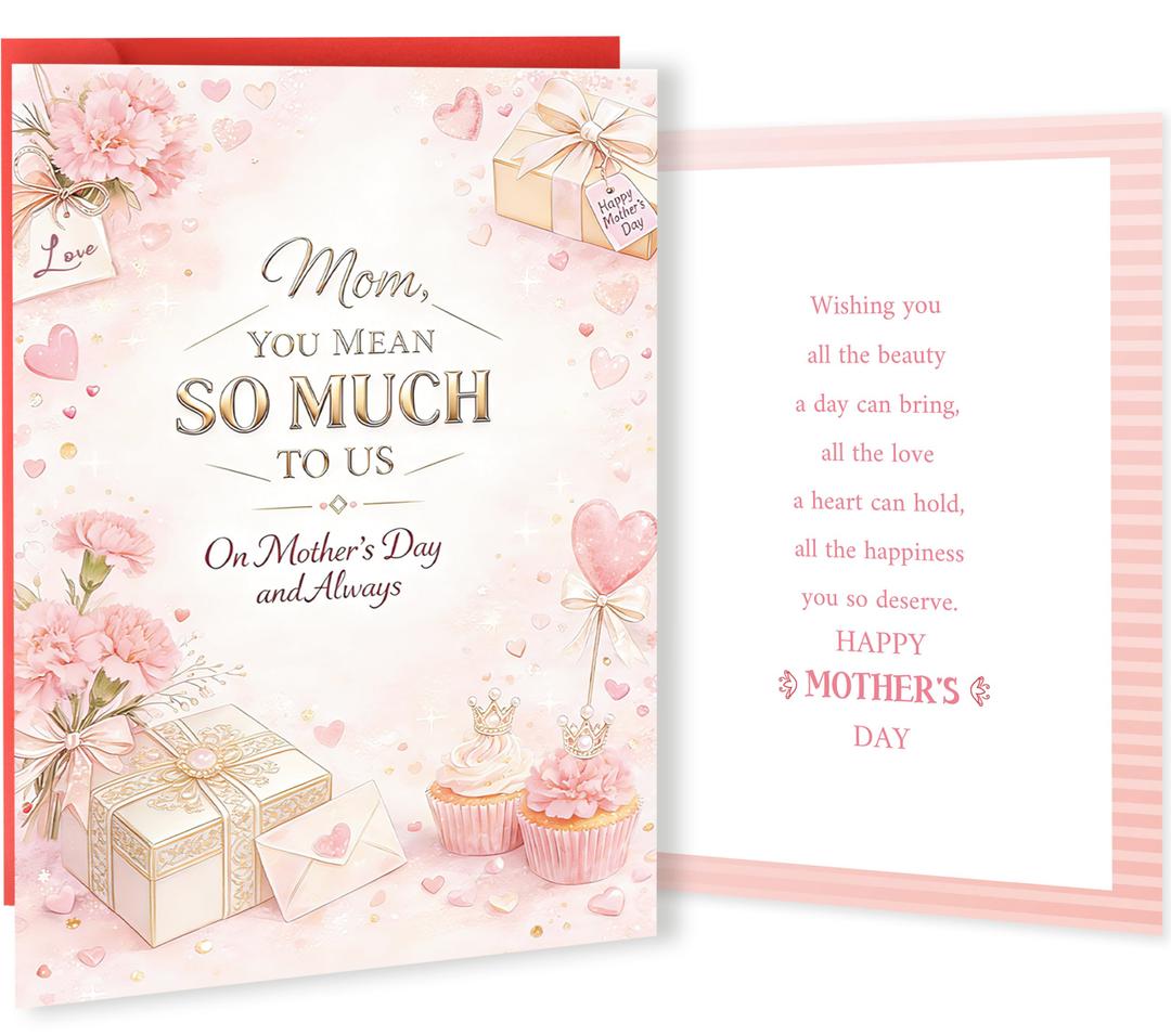 5 x Funny Mother’s Day Gifts for Mom, Happy Mothers Day Card Gifts from Son Daughter, Unique Mom Gifts for Women