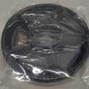 10PCS Round Appetizer Serving Tray with Lid, 6-Divided Plastic Food Storage Containers with 100 Forks, Disposable Fruit Platter Suitable for Catering, Party and Buffet