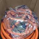 YAMATIC Heavy Duty Garden Hose 5/8 in x 75 ft with Swivel Fitting, Super Flexible Water Hose, All-weather, Lightweight, Burst 600 PSI
