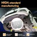 Engine Splash Shield Guard Compatible with 2016 2017 2018 2019 2020 2021 Civic 2.0L L4 1.5L L4 & 2.0L L4 Turbocharged Engine, Replace # HA0820588R 74110TBAA00