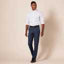 Amazon Essentials Men's Men's Slim-Fit Flat-Front Dress Pants Pants, -Navy, 32W x 34L