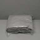 NICETOWN Room Darkening Kitchen Curtains - Window Treatment Thermal Insulated Grommet Light Blocking Curtains & Drapes for Bedroom/Cafe (Silver Grey, 2 Panels, 34 by 50)