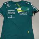 Aston Martin Cognizant F1 2023 Kids Lance Stroll Team T-Shirt- Youth Green, Size Small