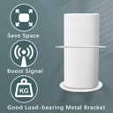 Velop Pro 6E/Pro 7 WiFi Mesh System Wall Mount, Wall Mount Holder for 6E / Pro7 Sturdy Metal Made Mount Stand Holder, Velop 6E/Pro 7 WiFi Wall Metal Mount Bracket Compatible with WiFi 7(2 Pack)