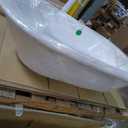 Kingston VCTPN632717 63" Cast Iron Oval Drop-In Tub, White