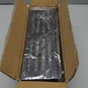 Magnetic Water Bottle Holder for Refrigerator, Cup Holder Organizer for Stanley and Tumbler for Kitchen, 4 Pack, Black