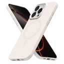 LoeoeL for iPhone 16 Pro Case Silicone Mag Safe, Beige Cream
