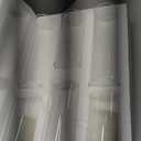 Set of 12 White Pillar Candles with Clear Glass Hurricane Holders- Elegant Cylinder Candle Vases for Weddings, Parties, Centerpieces, Home & Office Decor (White, 12 Set)