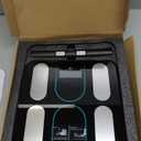 Smart Scale for Body Weight and Fat, 8-Electrode Full-Body Composition Scale with Handle, Dual-Frequency BIA, 28 Body Metrics, High Accuracy Digital Bathroom Scale, FSA&HSA Eligible