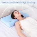 Memory Foam Pillows, Patented Ergonomic Cervical Pillow for Neck Pain Relief, Comfortable and Breathable Cooling Pillow, Bed Pillow for Side, Back and Stomach Sleepers