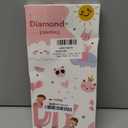 RiVolTa Christmas Diamond Art Magnets - 16 Pcs Mouse Gingerbread Man Painting Kits for Refrigerator Cute Cookies Animals Magnetic Stickers for Adults Kids DIY Crafts Xmas Fridge Home Decals Decor Gift