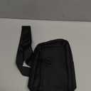 Sireck Crossbody Bag, Cross Body Fanny Packs for Men Women Trendy, Black Small Sling Bag Phone Chest Bag for Workout Running Traveling Hiking (Black)