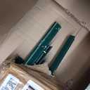 Metal Garden Fence Posts– Heavy Duty U-Post for Wire Fencing, 6 FT Green