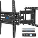 Mounting Dream TV Wall Mount for 32-65 Inch Television, Mount with Swivel and Tilt, Full Motion Bracket with Articulating Dual Arms, Fits 16inch Studs, Max VESA 400X400 mm, 99lbs, MD2380 (Black)