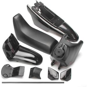 PW50 Plastics, Fender Body Seat Gas Tank for Yamaha PW50 PY50 PeeWee 50 Kid Bikes (Black)