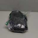 USHTH Black Waterproof Rain Boot Shoe Cover with Reflector, L