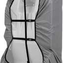 Camco Rhino RV Tote Tank Cover - Fits Tote Tanks Up to 45" (L) x 25" (W) x 14" (H) - Compatible w/28 & 36-Gallon Rhino Tote Tanks (39004 & 39006) - Gray, Nylon (39019)