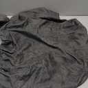 Leather Look RV Dinette Cushion Covers, Stretch Camper Cushion Slipcovers for Travel Trailer Couch RV Booth Seat, Replacement Camper Sofa Chair Protector (2 Backrest Cover & 2 Bench Cover,Light Grey)