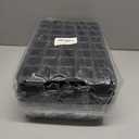 Gardzen 10-Set Garden Propagator Set, Seed Tray Kits with 400-Cell, Seed Starter Tray with Dome and Base 15" x 9" (40-Cell Per Tray)