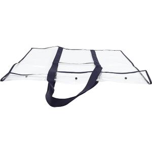GLSTOY Clear Large Pvc Storage Bag for Drawing Board Lightweight Art Tool Carrier with Convenient Handle for Organizing Artwork Sketches and Painting Supplies, 2PCS, Size: "31,5"X"25"in